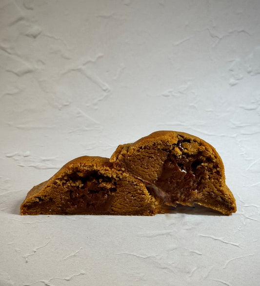 The Belgian luxury NYC cookie with gooey Belgian chocolate centre by Black Bird Bakers.